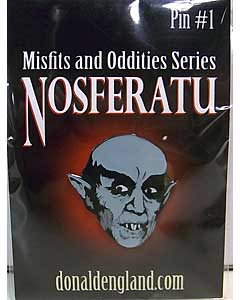 DONALD ENGLAND ENAMEL PIN NOSFERATU